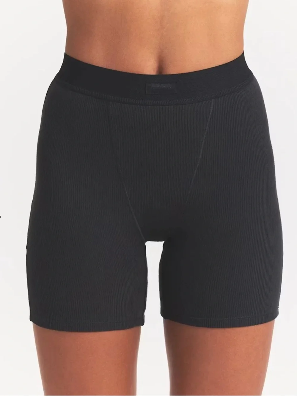 Skims Ribbed Boxer Short - Picture 1 of 8